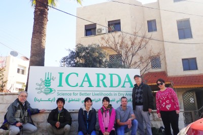 ICARDA Amman officeにて