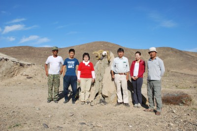 Great Gobi A 厳重保護区での植物調査